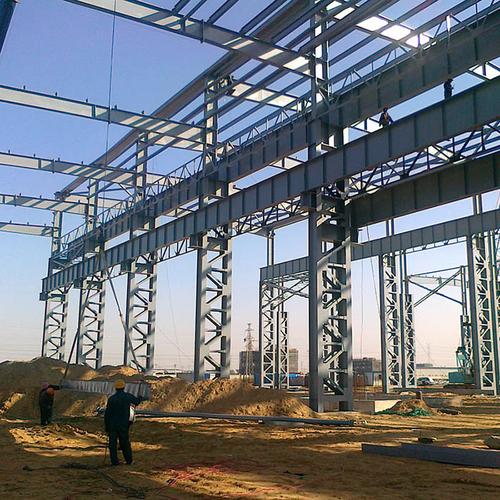 产品展示 钢结构 石家庄钢构厂 晋州宏力焊接厂主要经营钢结构,非标